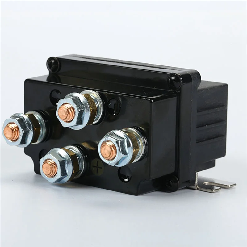 

Universal Contactor Winch Control Solenoid Relay 12V 500A Winch Solenoid Relay 500A DC Switch 4WD ATV Control