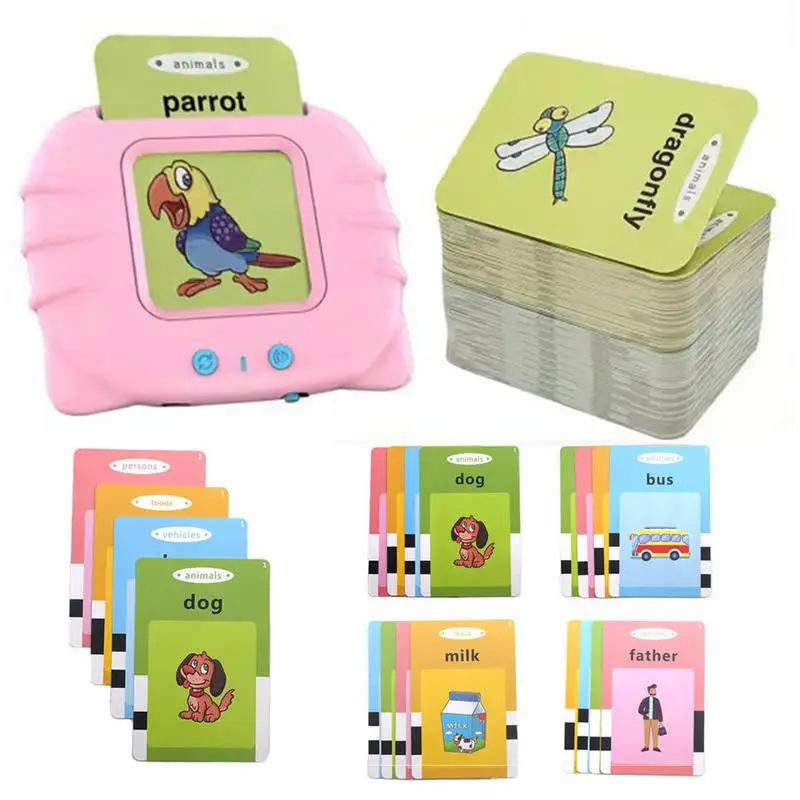 Carte Cognitive elettroniche per bambini apprendimento educativo precoce carte Flash carte macchina apprendimento educativo asilo bambini