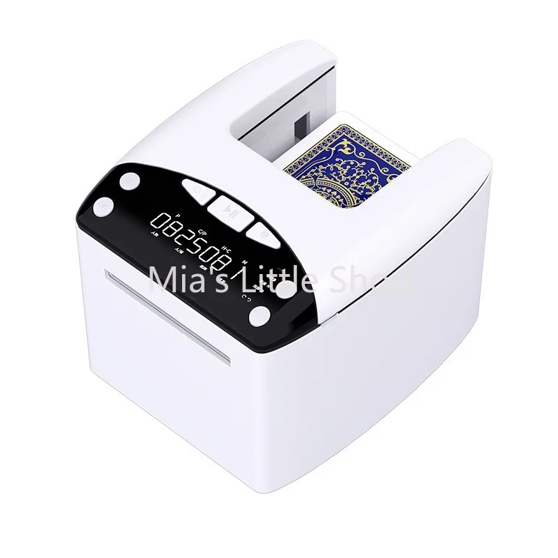 Smart Anti-Cheating Automatic Card Dealer Machine Fast Accurate Dealing Device for Home Casino Party Card Games