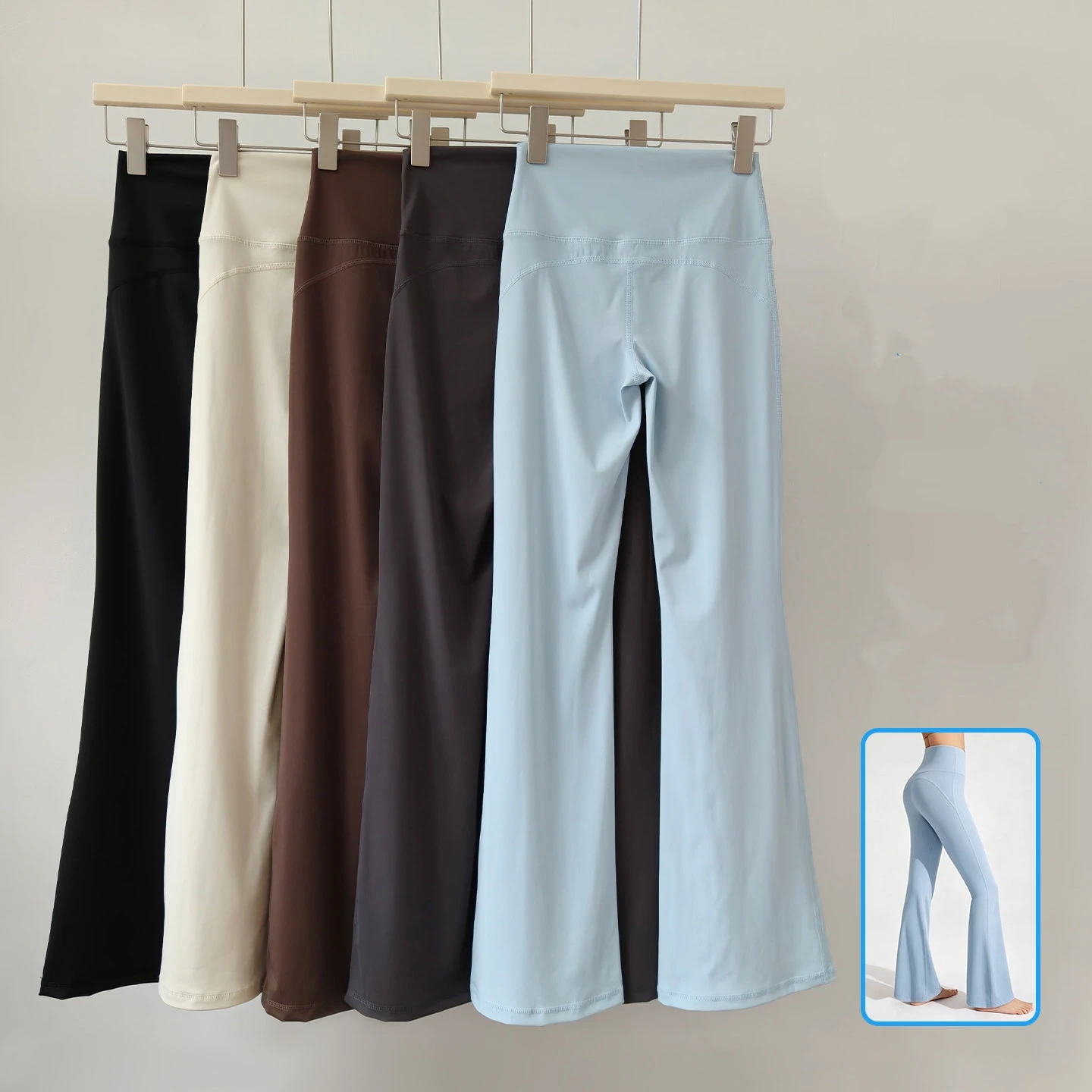 calcas-micro-flare-para-mulheres-cintura-alta-efeito-levanta-bumbum-leggings-para-danca-esportes-pilates-e-fitness