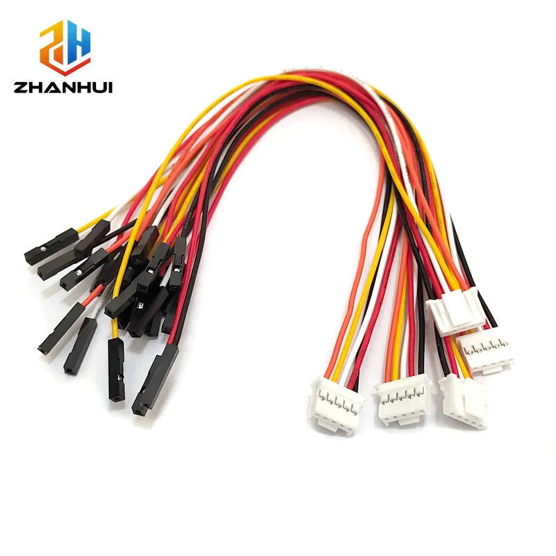10PCS PA 2.0mm To Dupont Female Jumper Wire, 26AWG 20cm Electronic Cable, 2/3/4/5/6/8/10 Pin PAP Connector for Arduino DIY