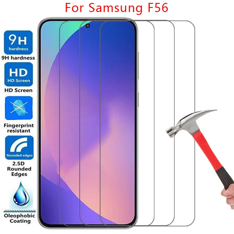 screen protector for samsung galaxy m56 f56 5g protective tempered glass on samsungm56 galaxym56 m f 56 56m 56f film samsumg 9h