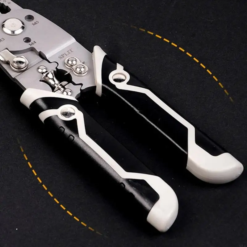 Q81C Wire Stripper Easy Use Wire Cutter Stripper for Splitting Cutting Pulling
