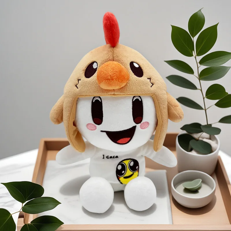 23cm PMdamiann Chicken-headed Doll Anime Figure Peripherals Plush Doll Cute Hakimi Stuffed Animals Pillow Plush Gift Toys Kids