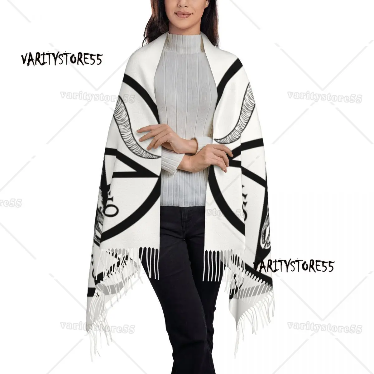 Personalized Printed Scarf Men Women Winter Warm Scarves Shawl Wrap