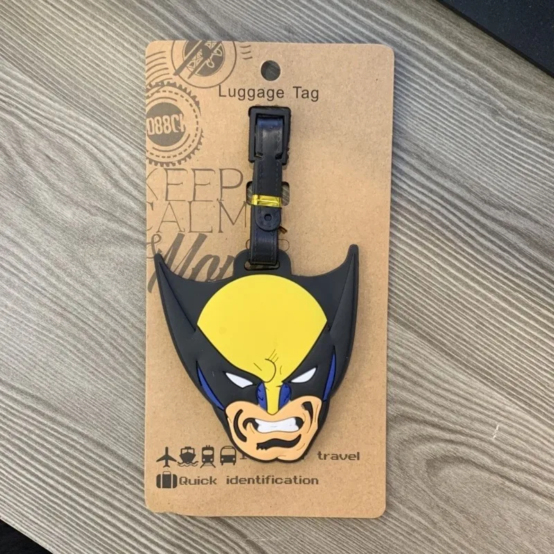 BeastKingdom DC Series Batman Linda personalidad forma de dibujos animados Simple y de moda portátil viaje Check-in etiqueta de equipaje colgante