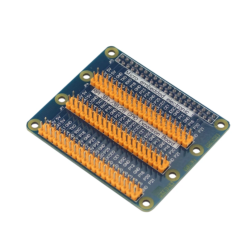 Dla Raspberry Pi 4 Model B 3x40 Pin moduł rozszerzeń GPIO 1 do 3 moduł GPIO dla Orange Pi dla Raspberry Pi 4B/3B +/3B