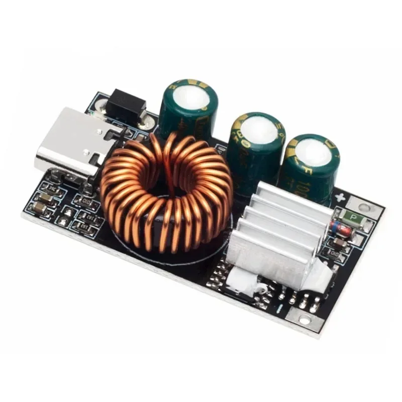 PD3.0/PPS/QC4.0 Apple Huawei MTK Samsung DIY Fast Charger DC 10-30V 30W Step-down Module for Emergency Charging of Mobile Phone