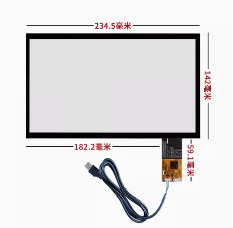 

10,1-дюймовый емкостный сенсорный экран STC-10146L 10,1*234 142*234,5