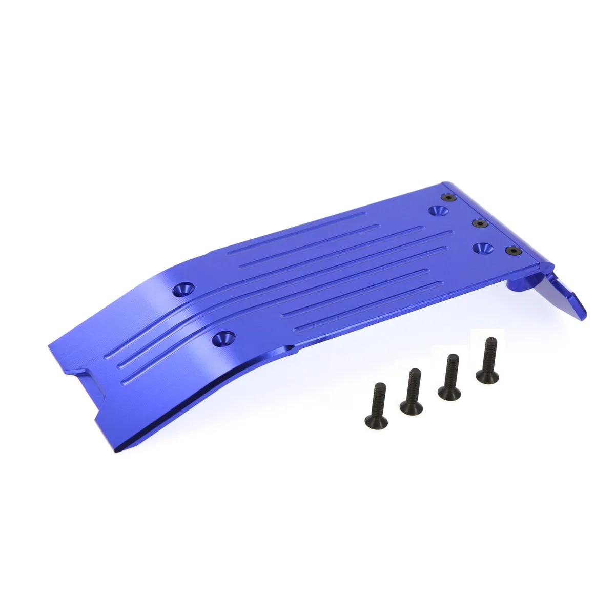 CNC machined aluminum alloy chassis rear guard for 1/5 traxxas xmaxx