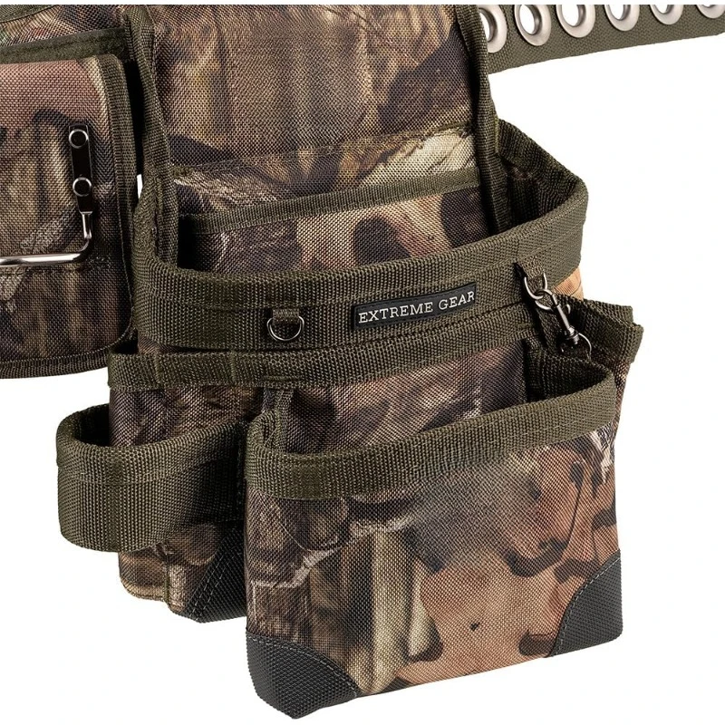 3 Bag Tool Bag Set with Suspenders in Mossy Oak Camo