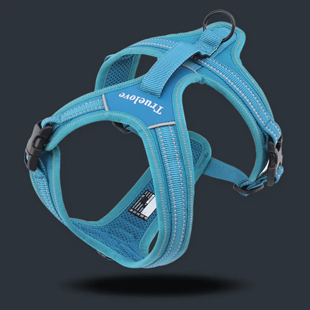 Truelove Reflective Dog Harness No Pull Vest Harness for Dogs Soft Adjustable Strap for Small Medium Large Dogs Pet Supplies