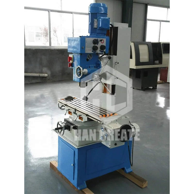 Drilling and Milling Machine Tool ZX50C Automatic Feeding Both Vertical and Horizontal Uses for Cutting Tapping Metal