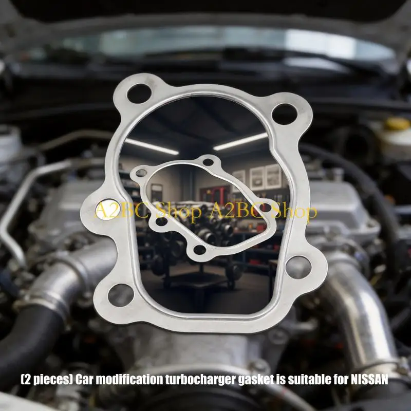 A2BC Sturdy Engine Flange Gasket For T25 T28 GT25 GT28 Applications