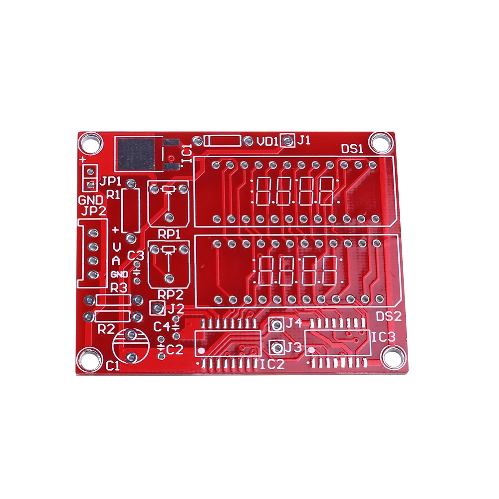 DIY Kit Electronic Voltmeter Ammeter Digital Voltage Current Meter 4 Bits Single-Chip Training Parts Production DC 2.4-5.5V