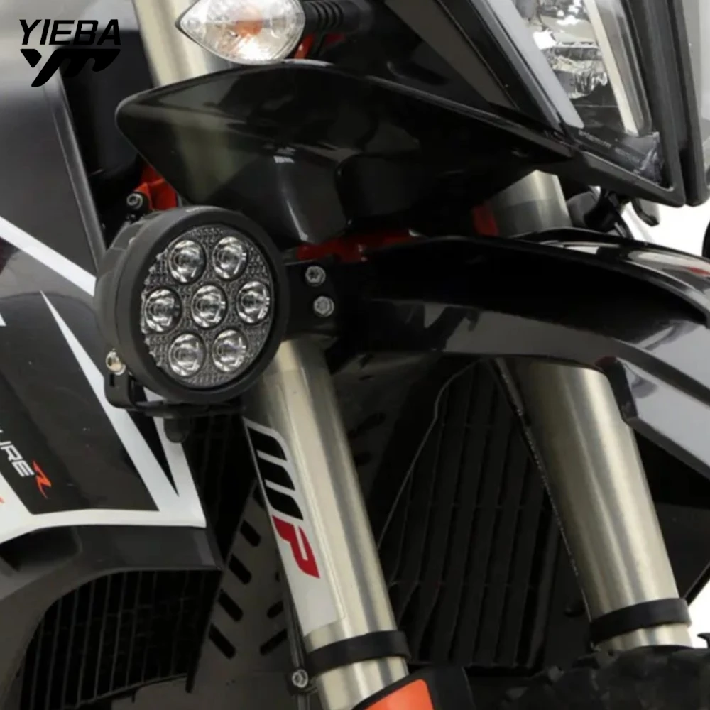 790 Adventure R Rally 2019 2020 Fog Lights Brackets LED Lights Bracket Auxiliary Lights For 790 Adventure Driving Light Mount