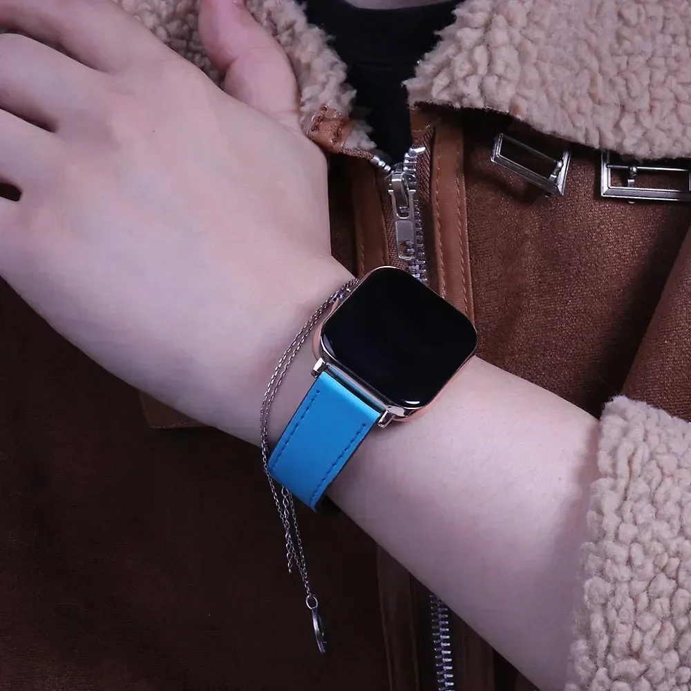 Leather Watchband F… - image