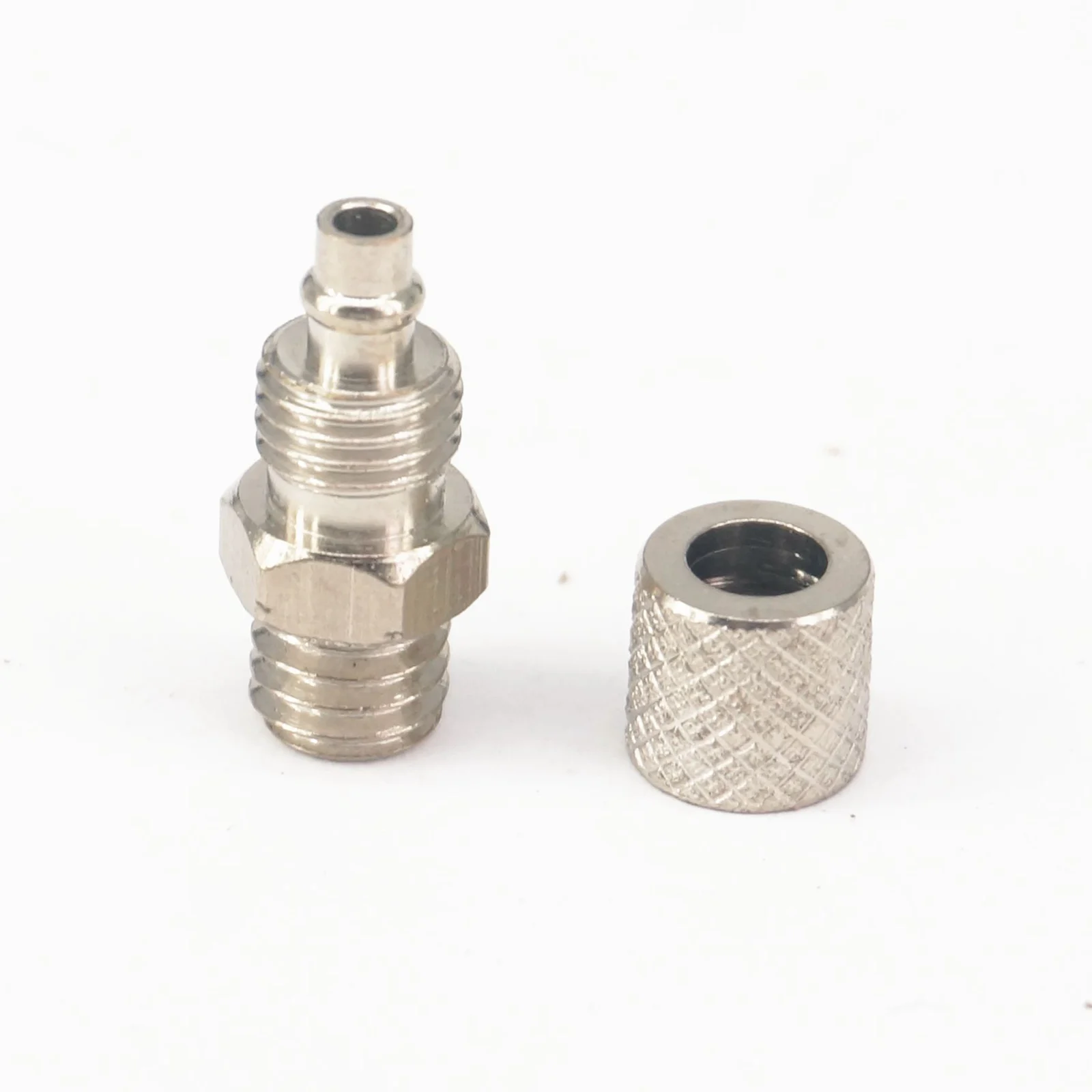 M6x1 Male Thread to Quick fit For 6x4mm O/DxI/D Hose Brass Pneumatic Pipe Hose Coupler Fitting Connector Adapter