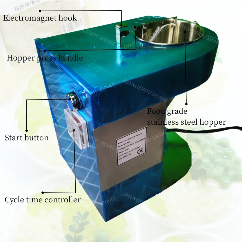 Single Head Popping Boba Making Machine Electric Juice Ball Popping Boba Forming Machine