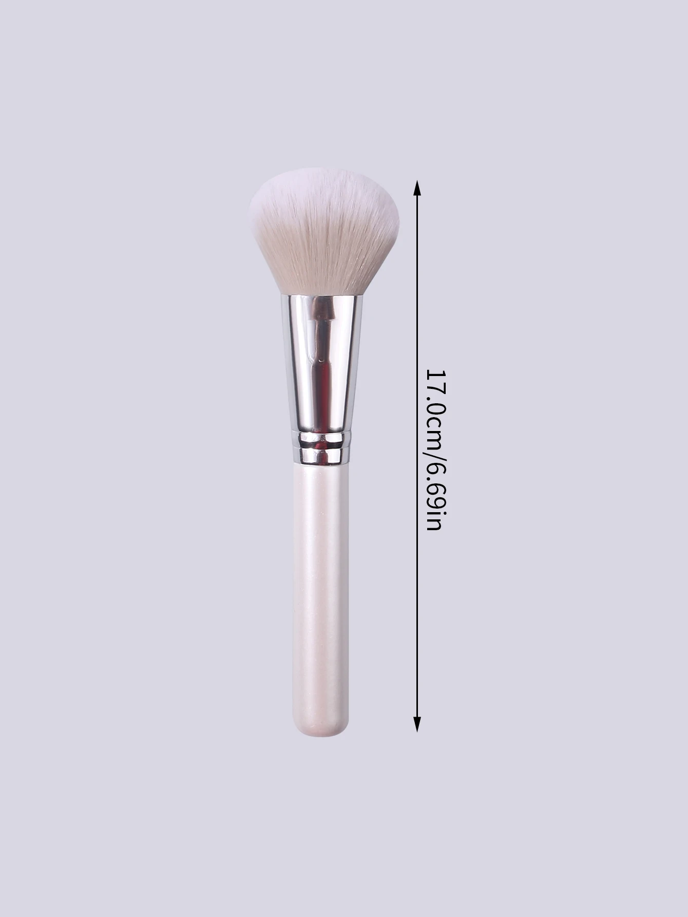 قطعة واحدة من فرشاة أحمر الخدود الرقيقة والناعمة، فرشاة فضفاضة، فرشاة تحديد الكونتور، فرشاة إعداد، أداة فرشاة مكياج الوجه للمبتدئين #6