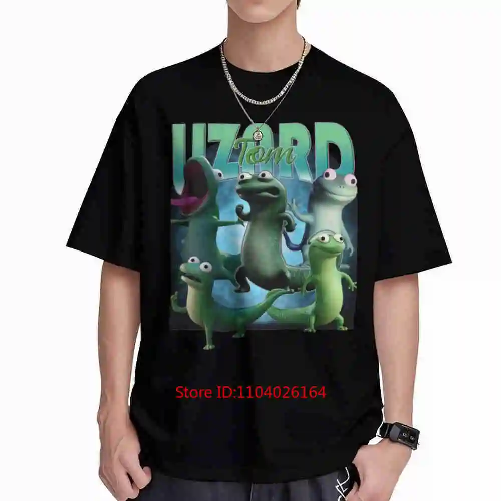 Tom Lizard Hoppers Movie Vintage Short Sleeve Tee 100% Cotton T-Shirt