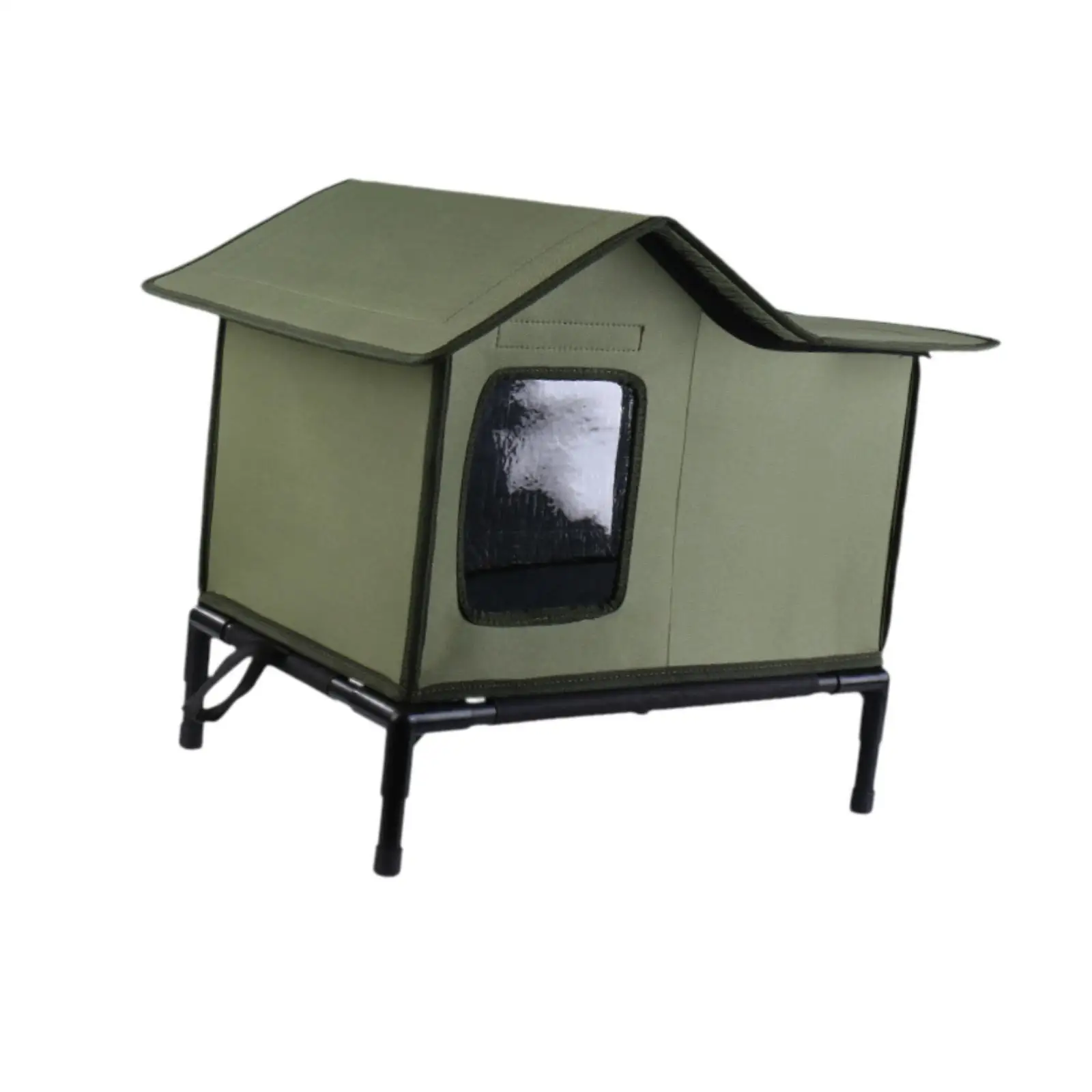 Cat House for Outdoor Cats Cat Kennel Cat Nest Warm Weatherproof Waterproof Pet