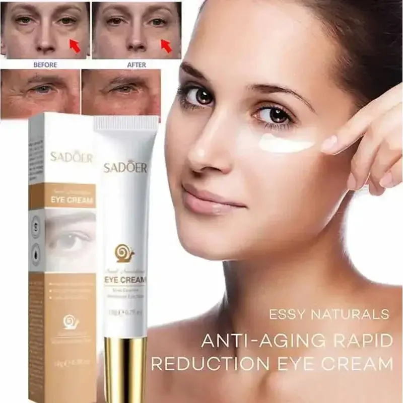 New Removal Wrinkles Eye Cream Collagen Eye Bag Removal Lifting Fade Fine Lines Moisturizing Brightening Anti Puffiness Eye Care