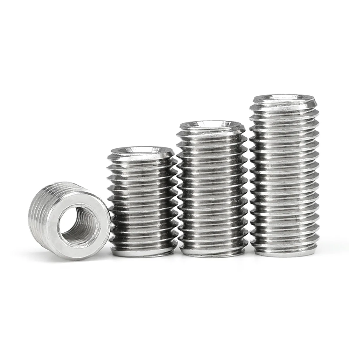 

304 Stainless Steel Internal And External Thread Nut M2M2.5M3M5M6M8M10M12