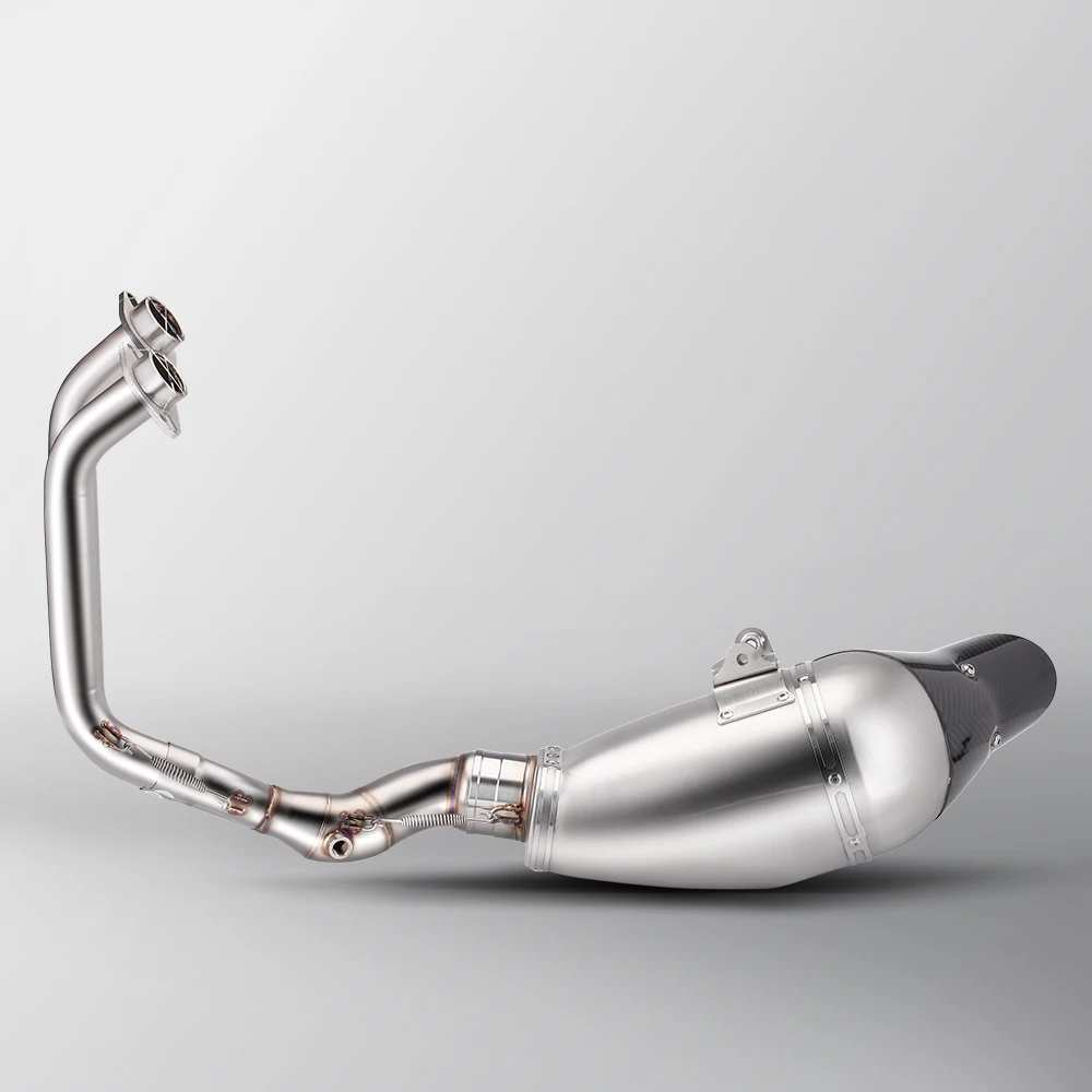 Full exhaust System Motorcycle exhaust For Ninja650 versys650 Z650 Modify Front Link Pipe Muffler 2017-2023