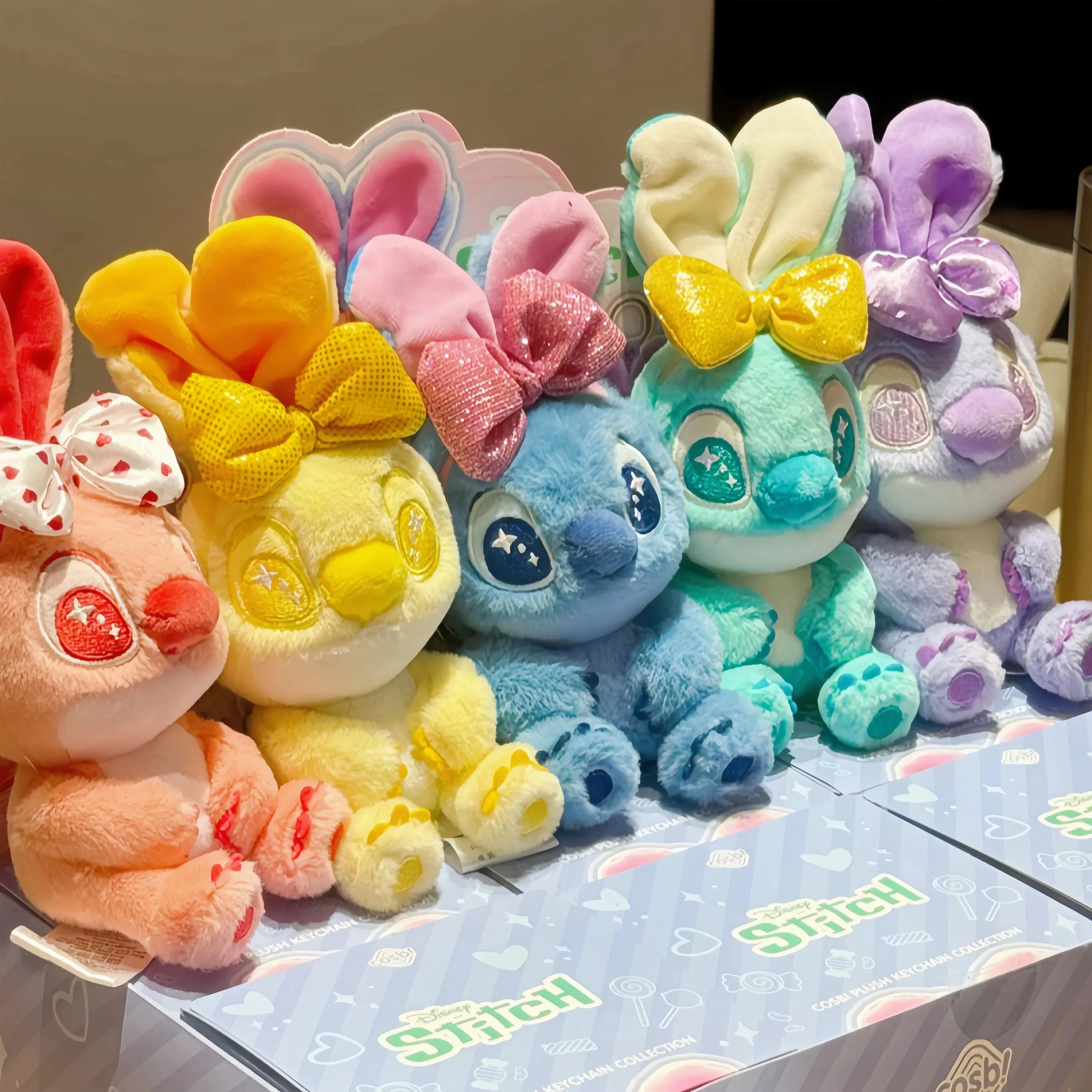 

Stitch Candy Series Blind Box Figure Keychain Backpack Pendant Customizable Collectible Birthday Gift by Hot Toys