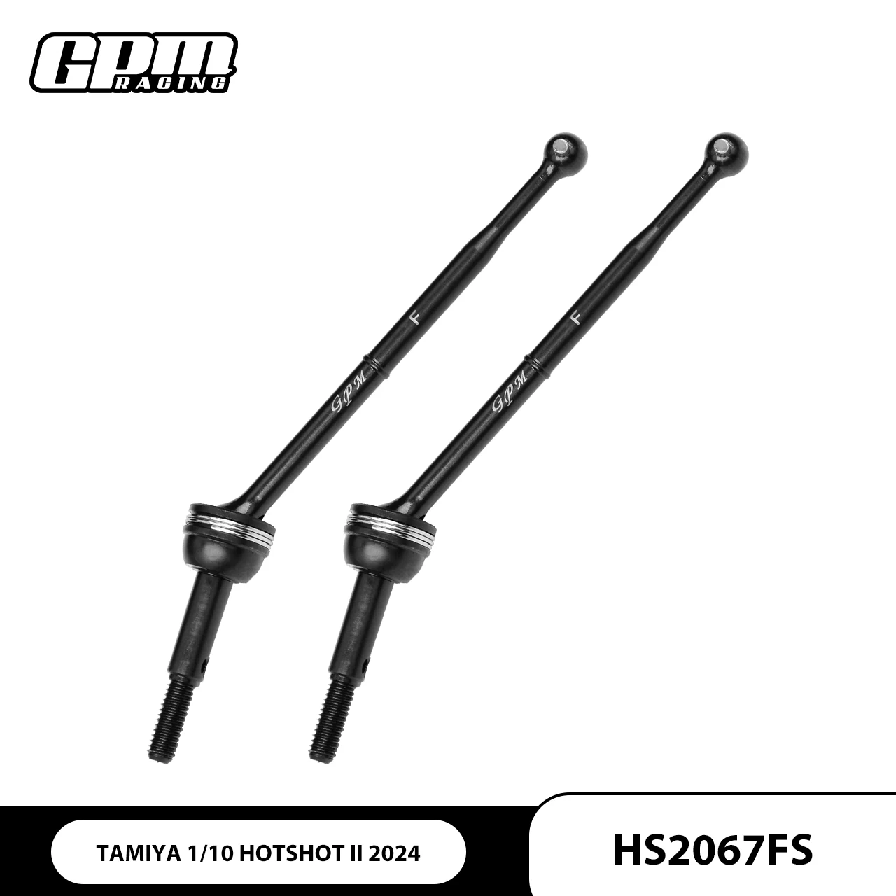 

GPM 4140 Front CVD Drive Shaft Thickened 67mm For TAMIYA 1/10 Hot Shot II 2024