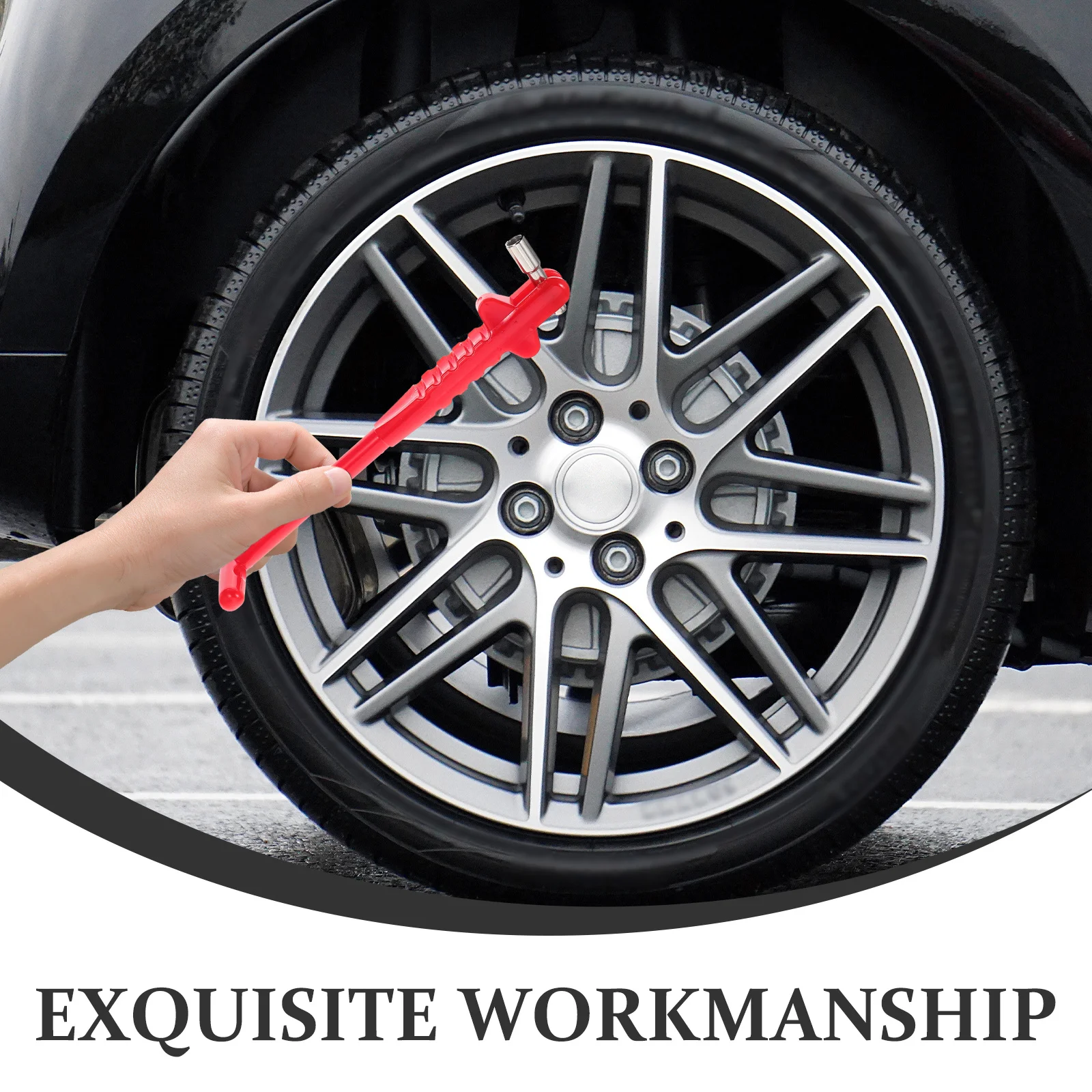 

1Set Tire Valve Stem Puller Tool Heavy Duty Valve Core Removal Installer for Tubeless Tire Repair Motorcycle Car Truck