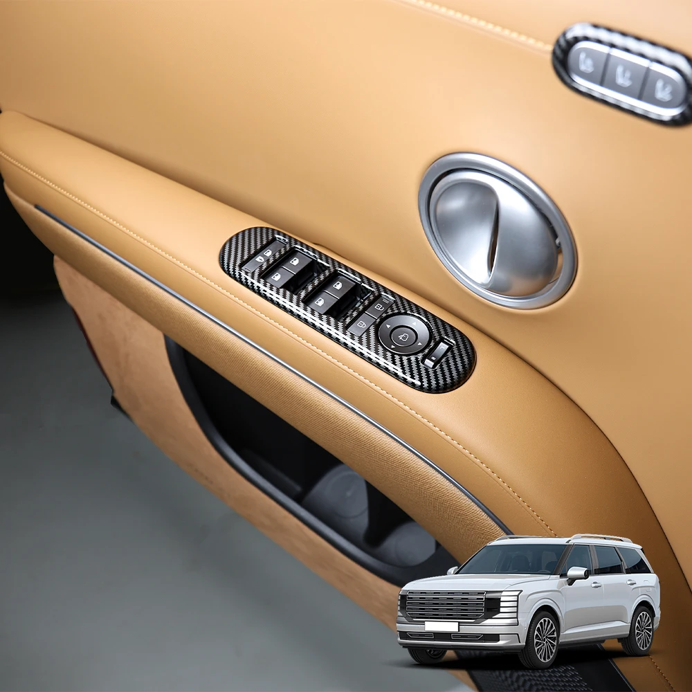 

For Hyundai Palisade LX3 2026 ABS Door Button Decorative Frame