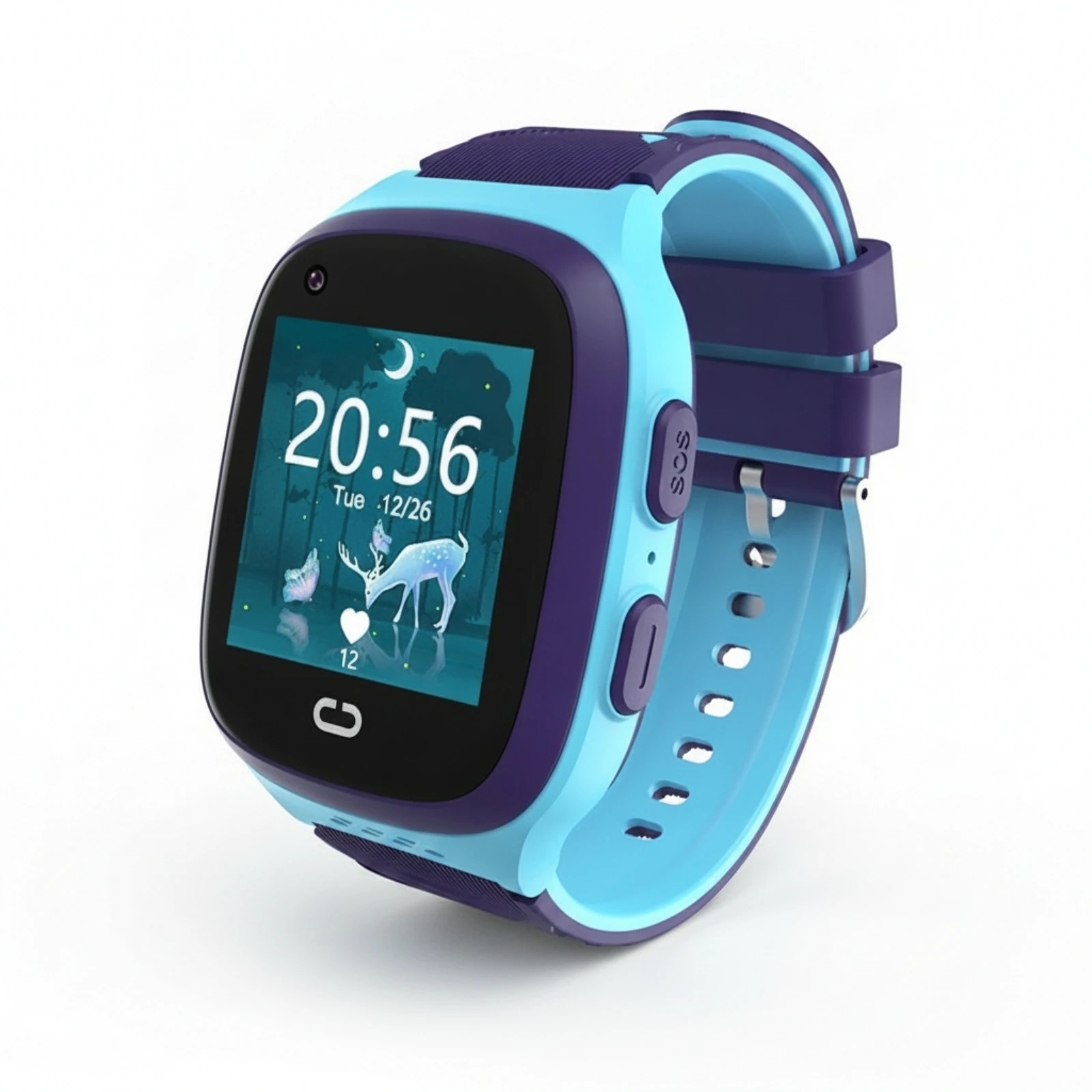 Kids Smart Watch Phone Adjustable Children's Smart Watch Smartwatch Games Wrist-Worn for Parents, Daily Use, School