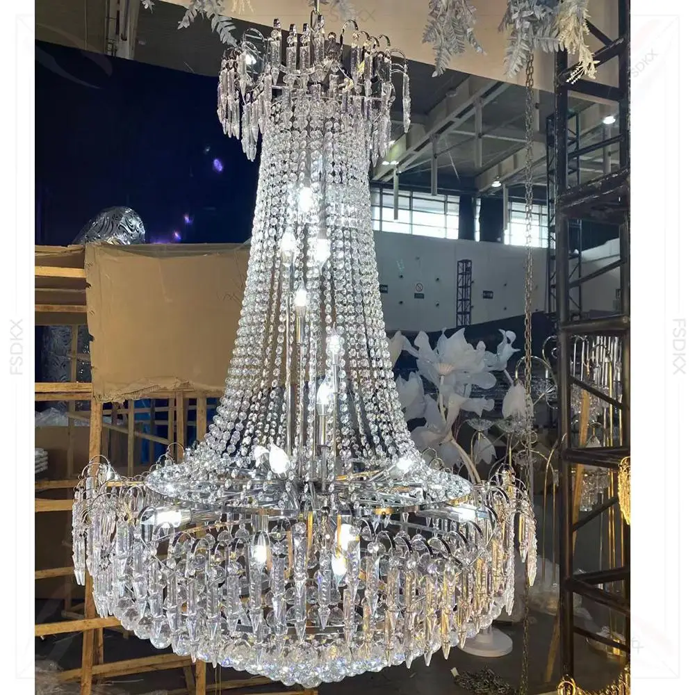 Semicircle Metal Frame Iron Stand for Outdoor Chandelier Wedding Decorations Supplier for Table Centerpieces