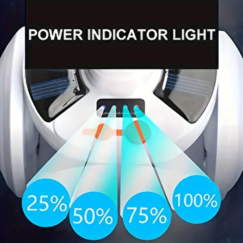 Portable Solar Camping Light with Hook Remote Control Folding Football Bulb Rechargeable Desk Lamp for Tent Emergency Chandelier image 2