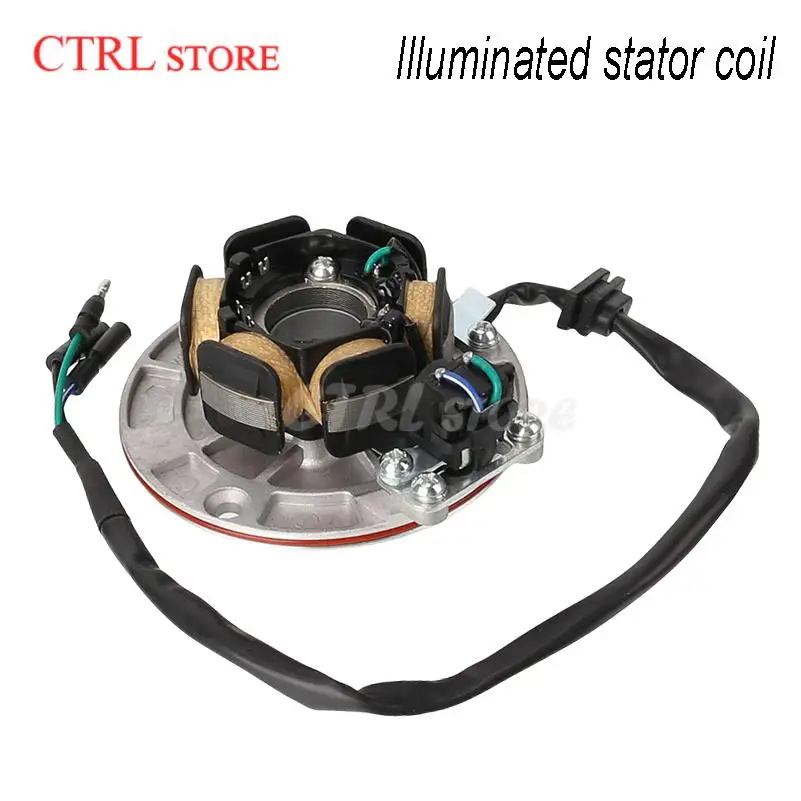 Suitable for rare earth motor with 160CC motorcycle stator coil and illuminated stator coil