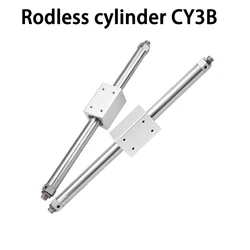 SMC type Magnetically Coupled Rodless Cylinder CY3B10-100 CY1B15-200 CY3B20-300 CY3B25-400 CY1B10-150 CY3B15-250 CY1B20-350