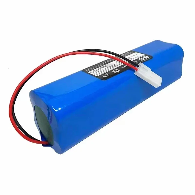 Batterie au lithium-ion d'origine pour aspirateur robot ROEMO SYB2, batterie 18650 M26-4S2P 14.4v 12.8Ah 12800mAh