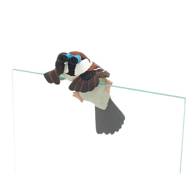 Figura de acción genuina gorrión francotirador observación mano Gacha gorrión copa borde Zichao Play ornamento