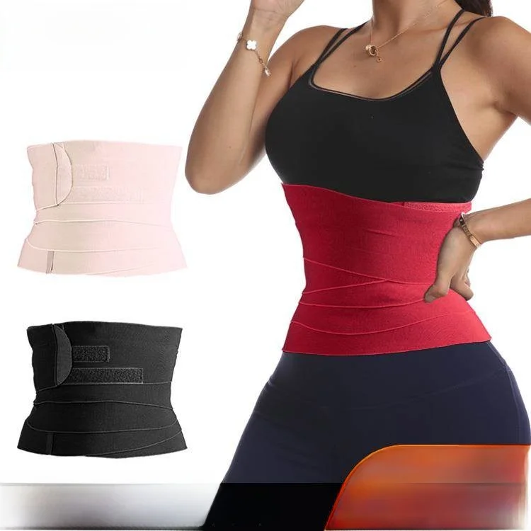

Нейлоновый спортивный пояс для фитнеса, тонкий поддерживающий бандаж для живота, эластичная лента для упражнений, защита всего тела, размер для взрослых