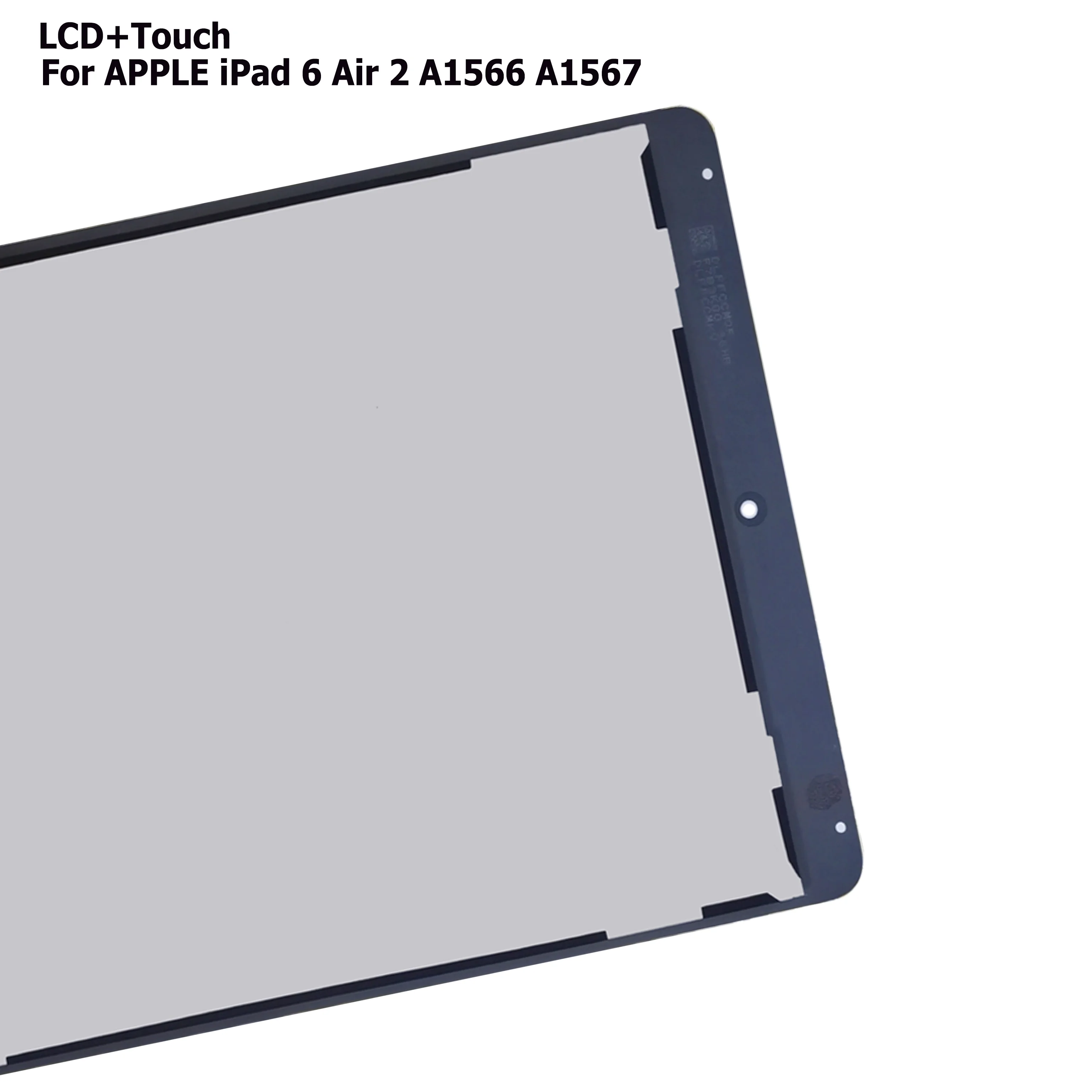 NEW LCD For Apple iPad 6 Air 2 A1567 A1566 9.7'' 100% Good Quality