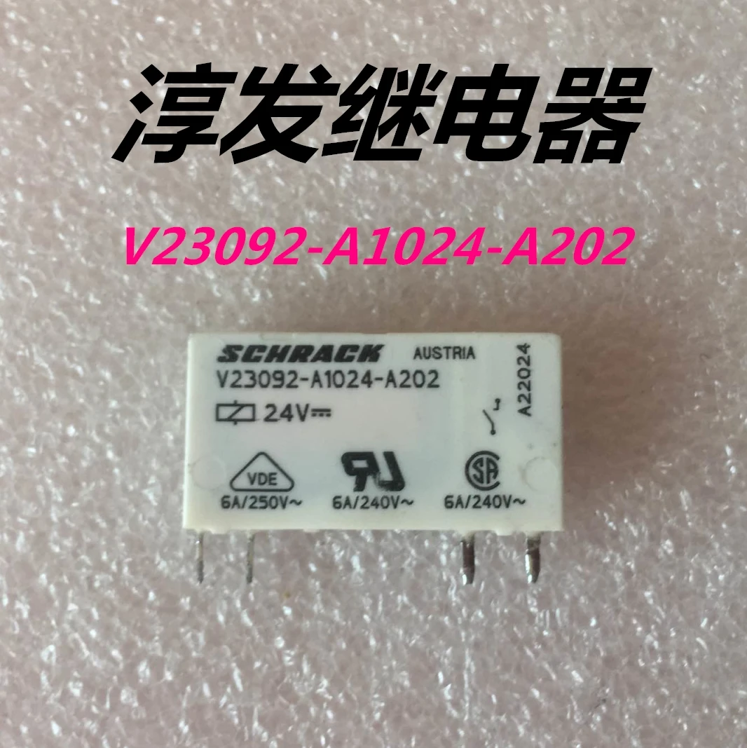 V23092-A1024-A202 SCHRACK 4 6A 24V     10PCS