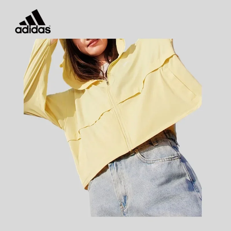 Adidas Summer Women's Thin Loose Sports Sunscreen JI7598