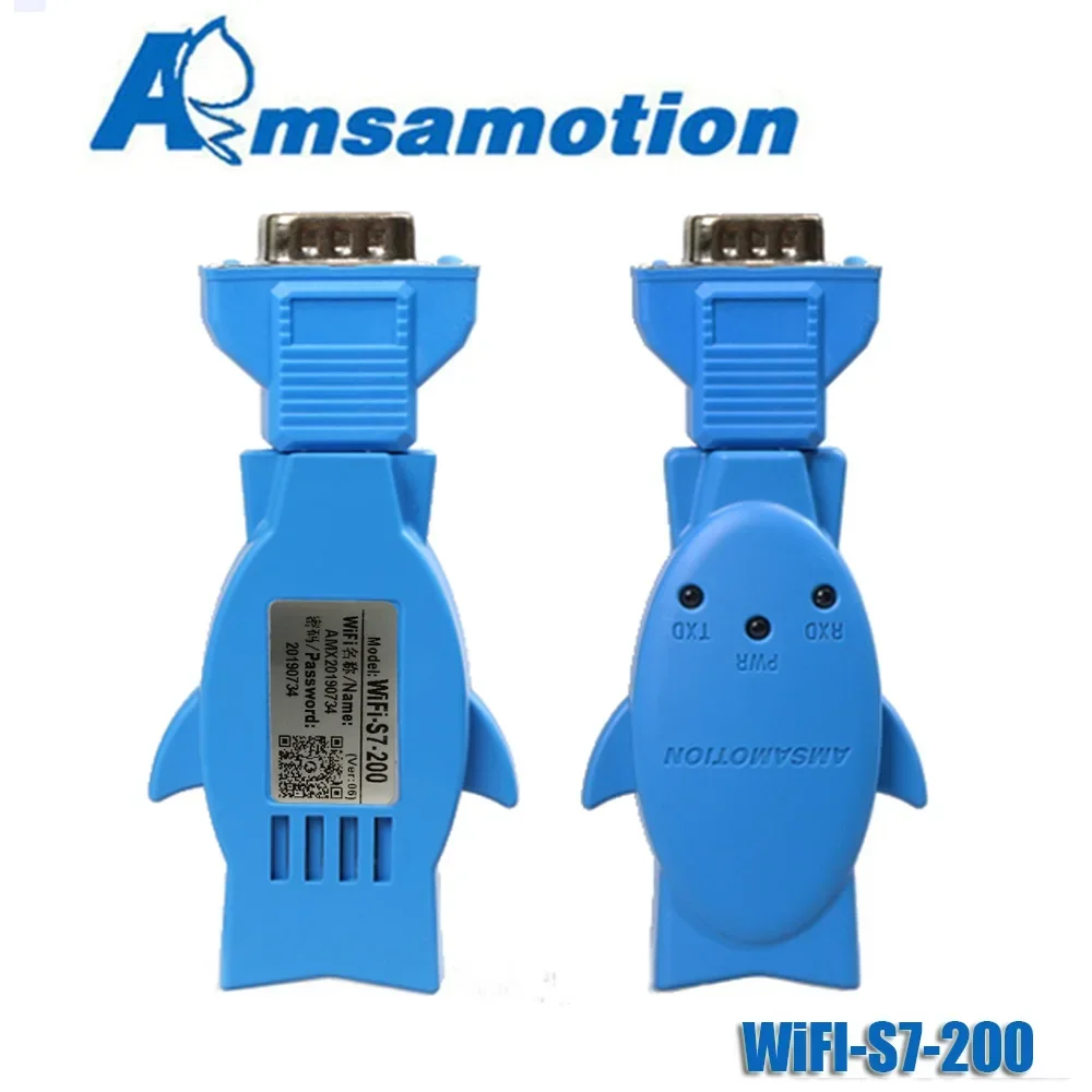 Amsamotion WIFI-S7-200 Wireless Programming Adapter For 200 PLC RS485 Download Line Replace USB-PPI Cable
