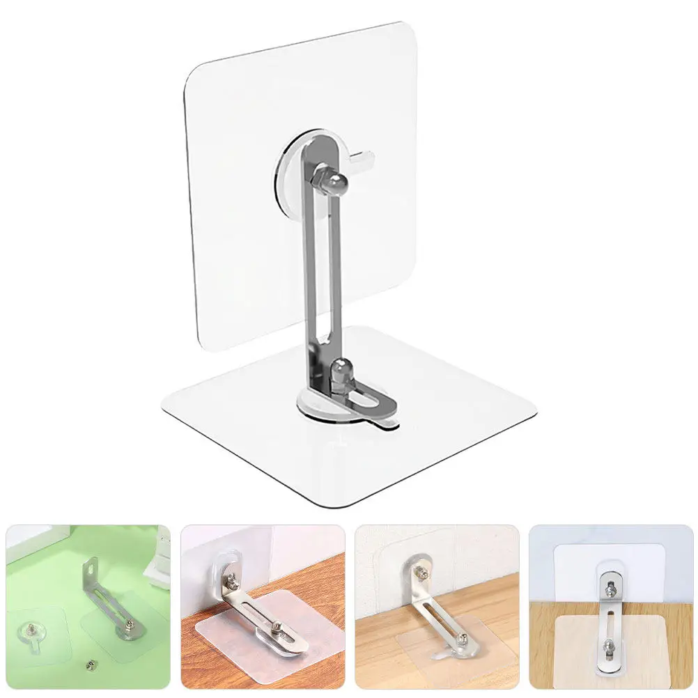 5Sets No Drill Furniture Anchors Anti Tip Safety Straps Baby Proofing Dressers Bookshelves Cabinets Wardrobes Clear