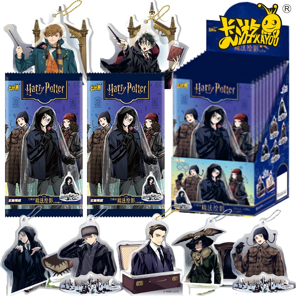 

Genuine KAYOU Harry Potter ACG Stand Acrylic Model Popular Movie Character Snape Ron Weasley Anime Cartoon Ornament Decoration