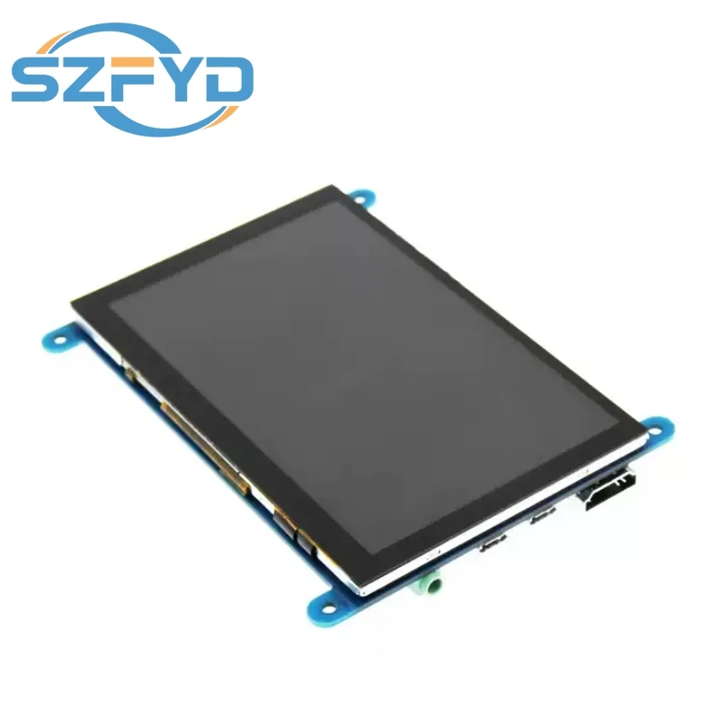 Pantalla Raspberry Pi de 5 pulgadas, 800x480 px, 4B/3B, IPS, USB, 5V, condensador de potencia, pantalla táctil, Compatible con HDMI