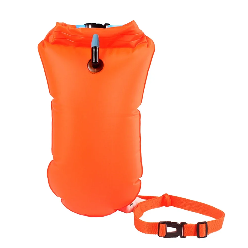 1 Stück aufblasbare Schwimmboje mit Hüftgurt für Bootfahren, Rafting, Schwimmen, Wassersport-Sicherheitstasche