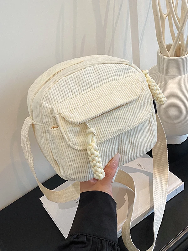 Cute Style Small Square Bag Women's Casual Versatile Fashion Shoulder Crossbody Bag Simple Design Summer 2025 New Model